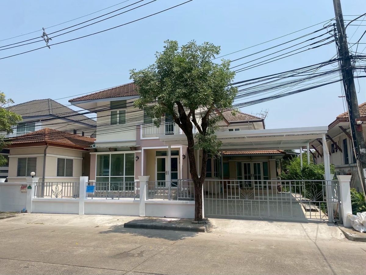 บ้านลาดพร้าว101 แฮปปี้แลนด์ : ขาย/เช่า!!! บ้านเดี่ยว บ้านฟ้ากรีนปาร์ค ลาดพร้าว101 - 4 นอน 3 น้ำ ใกล้รถไฟฟ้าสีเหลือง