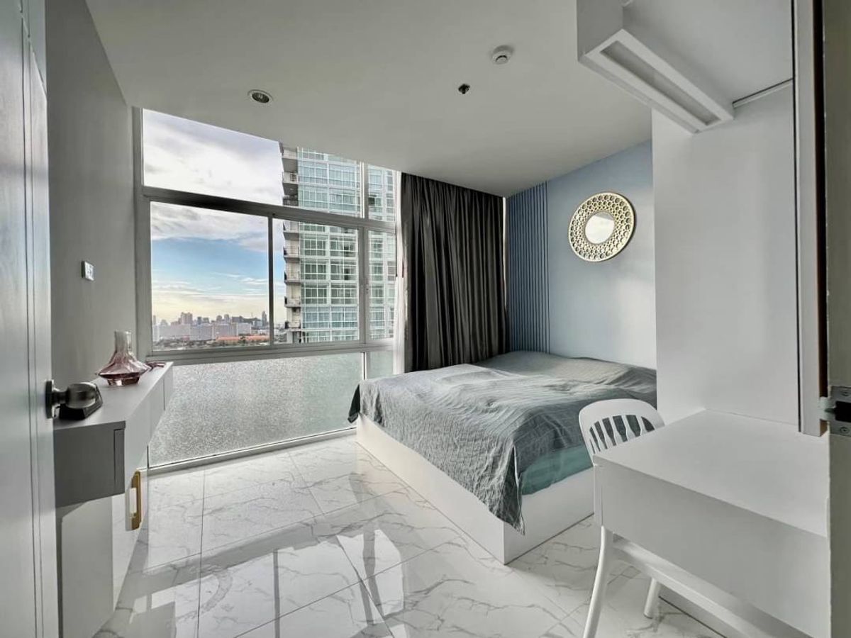 ขายคอนโดพัทยา บางแสน ชลบุรี สัตหีบ : for sale condo เดอะแกรนด์ จอมเทียนสายสอง 2 Bed Sea view (S03-2047) 