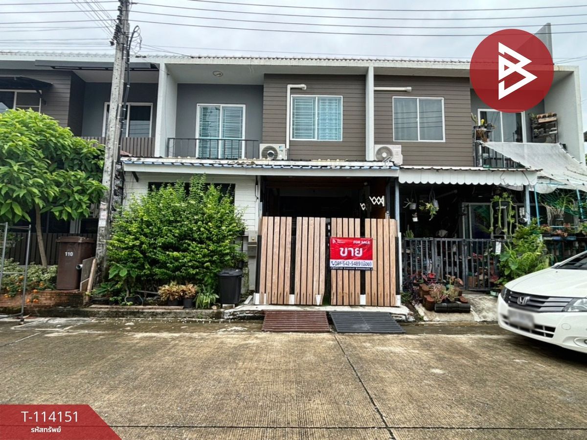 ขายทาวน์โฮมสมุทรปราการ สำโรง : ขายทาวน์เฮ้าส์ หมู่บ้านเดอะคัลเลอร์ส เลชเชอร์ บางนา กม.8 (The Colors Leisure Bangna KM.8) สมุทรปราการ