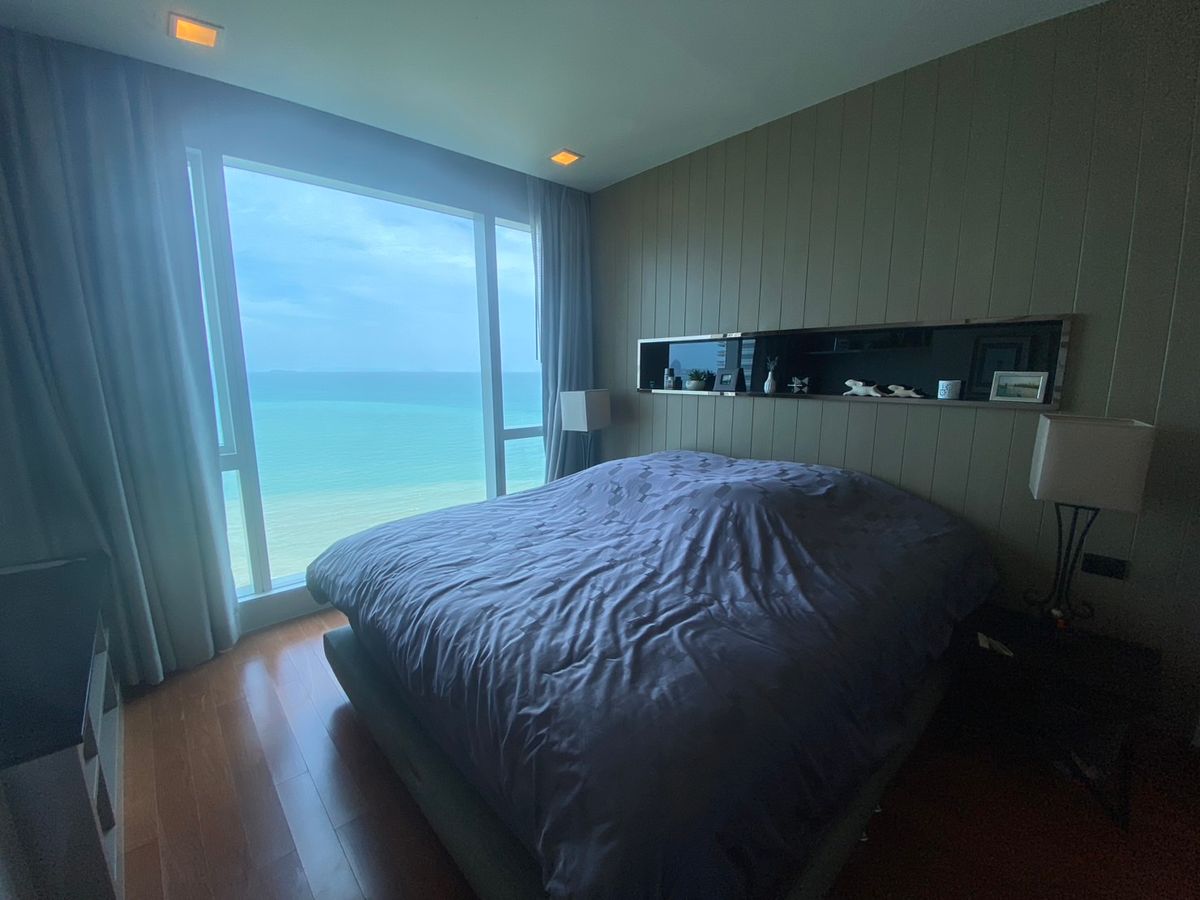 ขายคอนโดพัทยา บางแสน ชลบุรี สัตหีบ : for sale condo the palm wongamt beach front pattaya 2 Bed (S03-2085) 