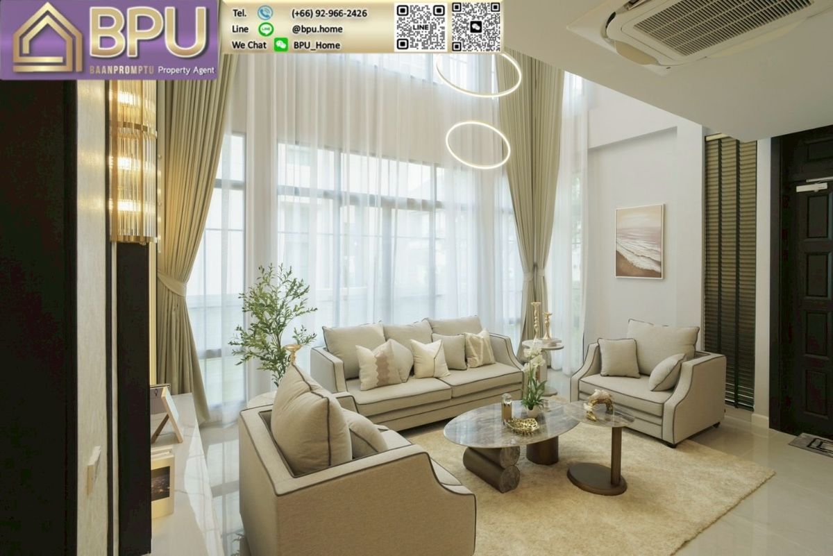ให้เช่าบ้านบางนา แบริ่ง ลาซาล : ** ให้เช่าบ้านเดี่ยว 5 ห้องนอน ** The City Bangna 2 (โครงการใหม่) ติด อิเกีย บางนา
