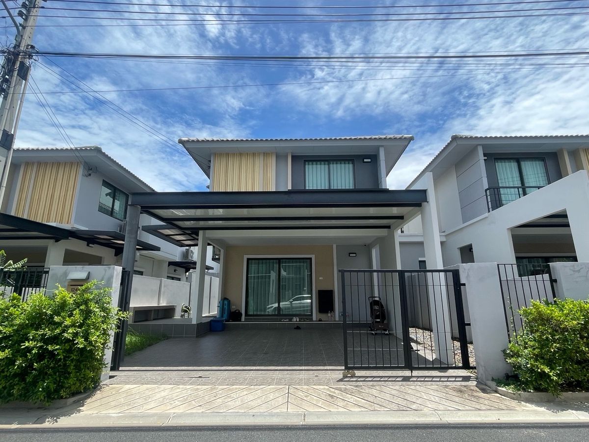 ขายบ้านศรีราชา แหลมฉบัง บ้านบึง : ขายบ้าน ริมเขา-บางพระ (อ่างเก็บน้ำบางพระ) อายุบ้าน 2 ปี สภาพนางฟ้า