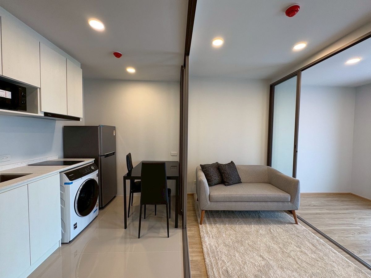 ให้เช่าคอนโดอ่อนนุช อุดมสุข : Esque SKV 101/1 ห้อง 1 bed plus เช่า 17,000 บาท/เดือน แต่งครบพร้อมอยู่