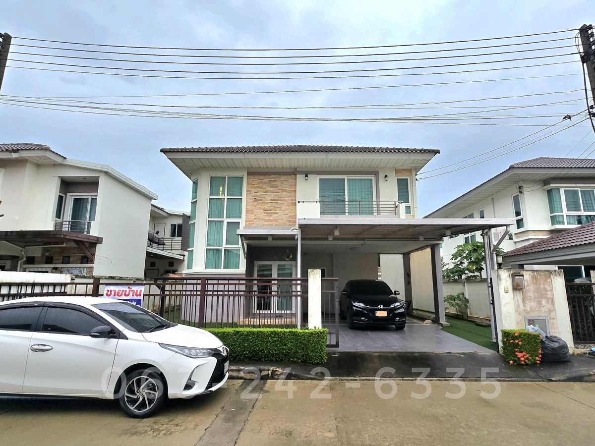 ขายบ้านปทุมธานี รังสิต ธรรมศาสตร์ : 🏡 ขายบ้านเดี่ยวพร้อมอยู่ ศุภาลัย การ์เด้นวิลล์ รังสิต-คลอง 2