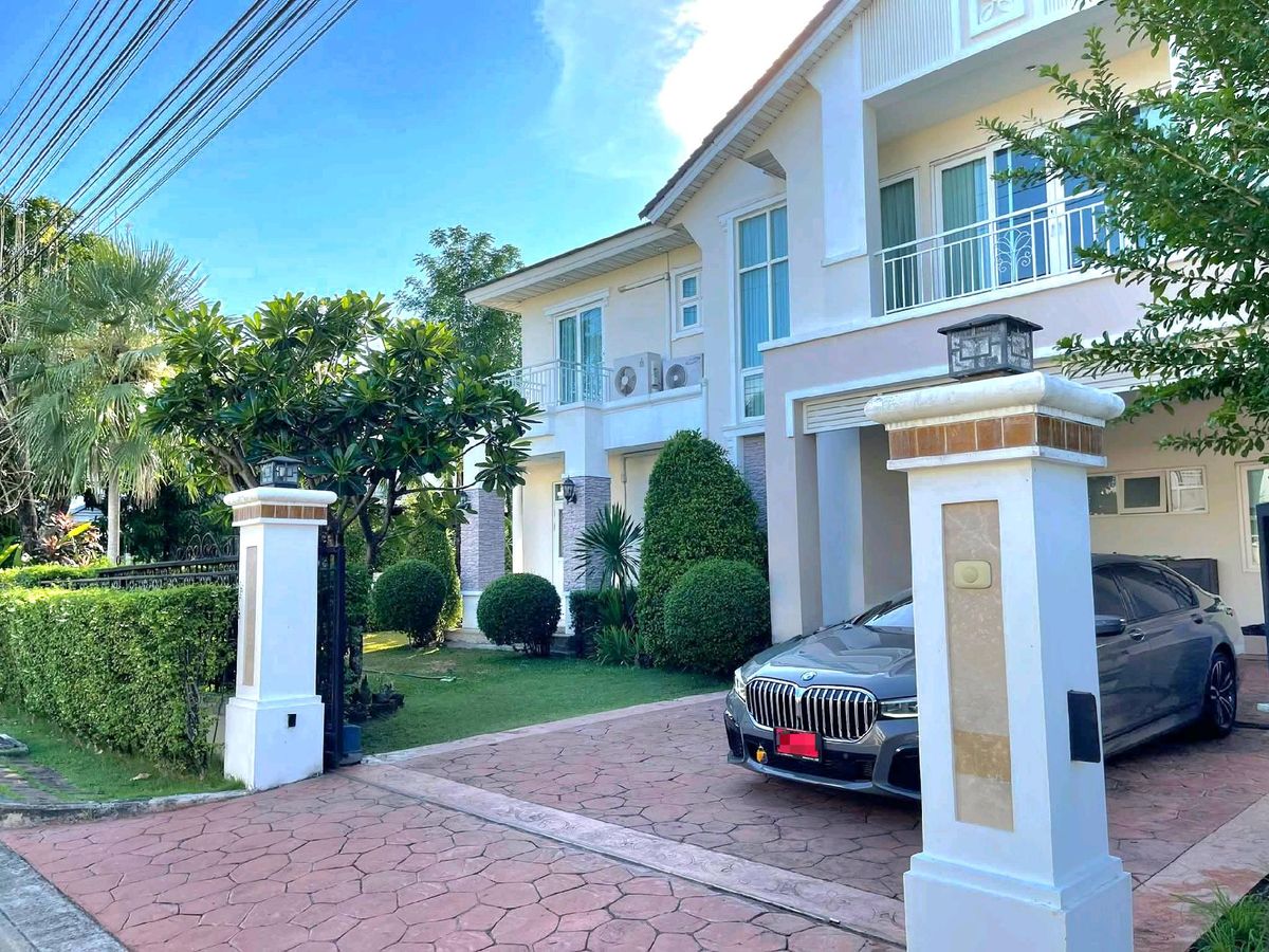 ให้เช่าบ้าน : #ให้เช่า บ้านเดี่ยว หมู่บ้านเพอร์เฟค มาสเตอร์พีซ พระราม 9 📞066-165-9828 #ใกล้แอร์พอร์ตลิ้งค์ (บ้านทับช้าง)