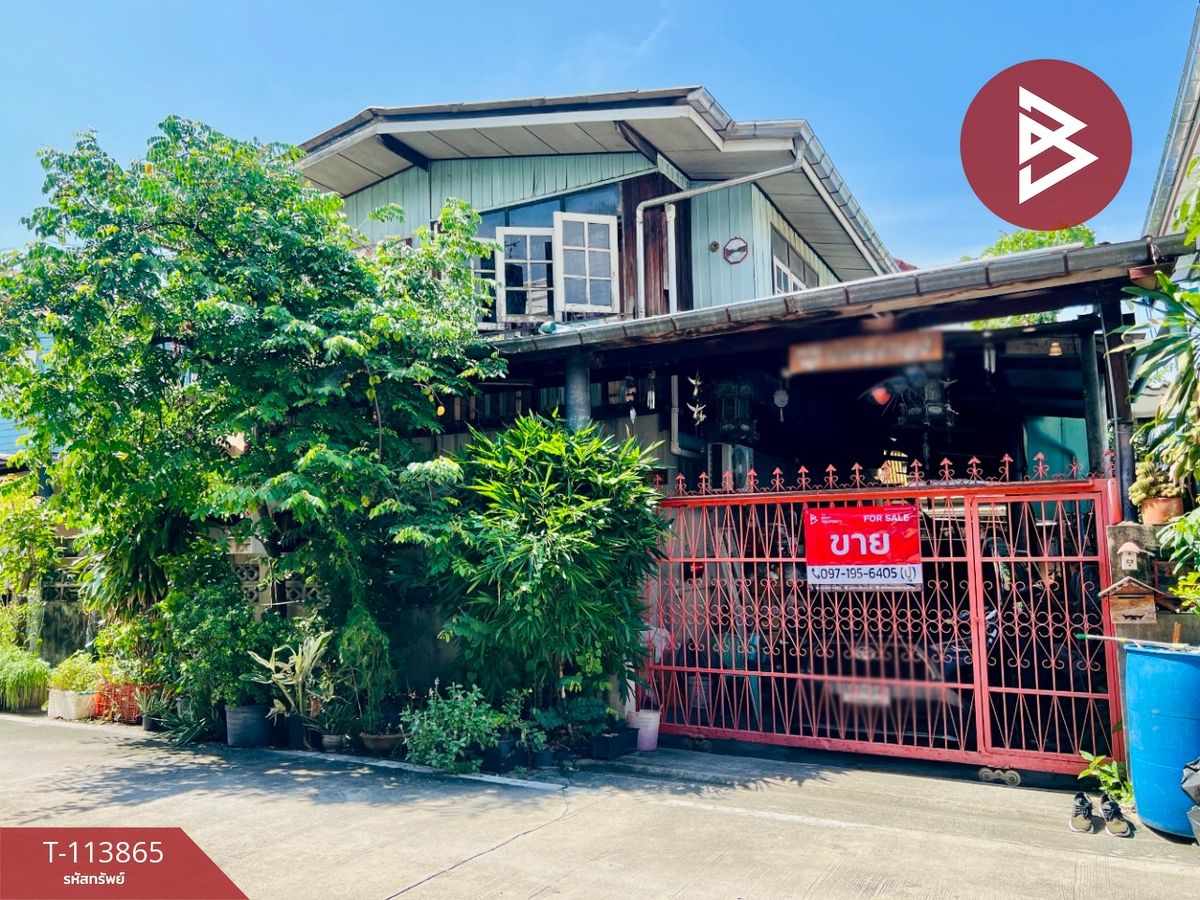 ขายบ้านสมุทรปราการ สำโรง : ขายบ้านเดี่ยว หมู่บ้านสุขสวัสดิ์นิเวศน์2 พระสมุทรเจดีย์ สมุทรปราการ