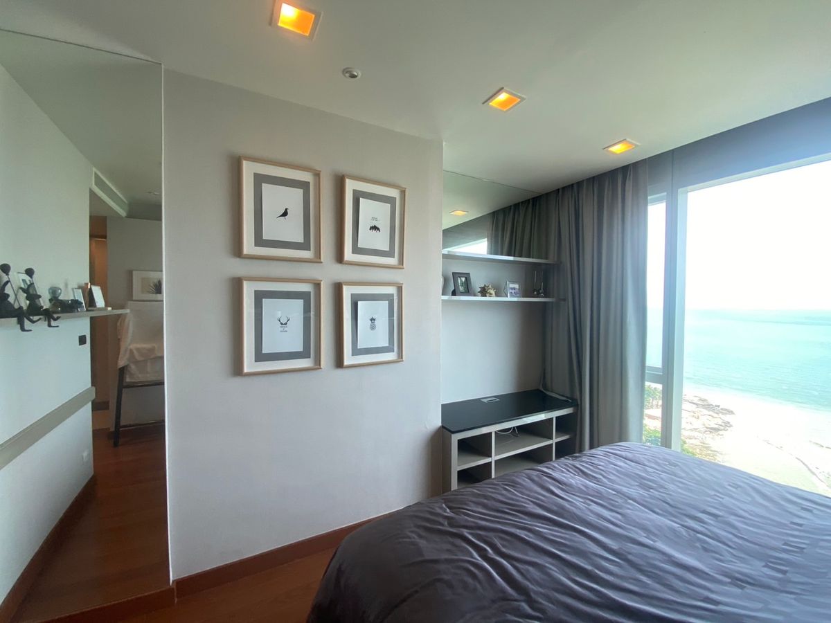 ขายคอนโดพัทยา บางแสน ชลบุรี สัตหีบ : for sale condo the palm wongamt beach front pattaya 2 Bed (S03-2085) 