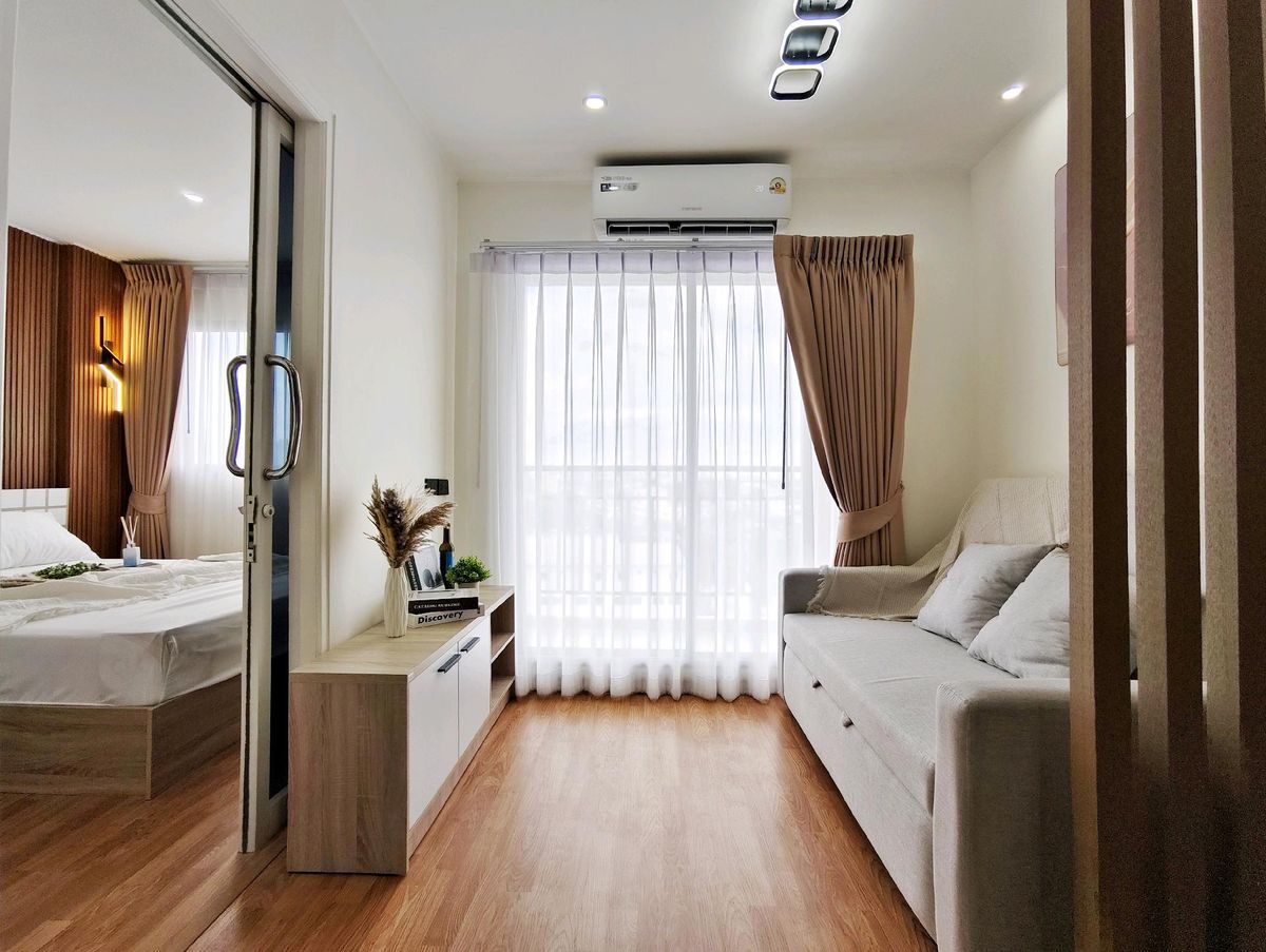 ขายคอนโดบางแค เพชรเกษม : ห้องสวยขนาดใหญ่ ตกแต่งพร้อมอยู่ วิวโล่ง 