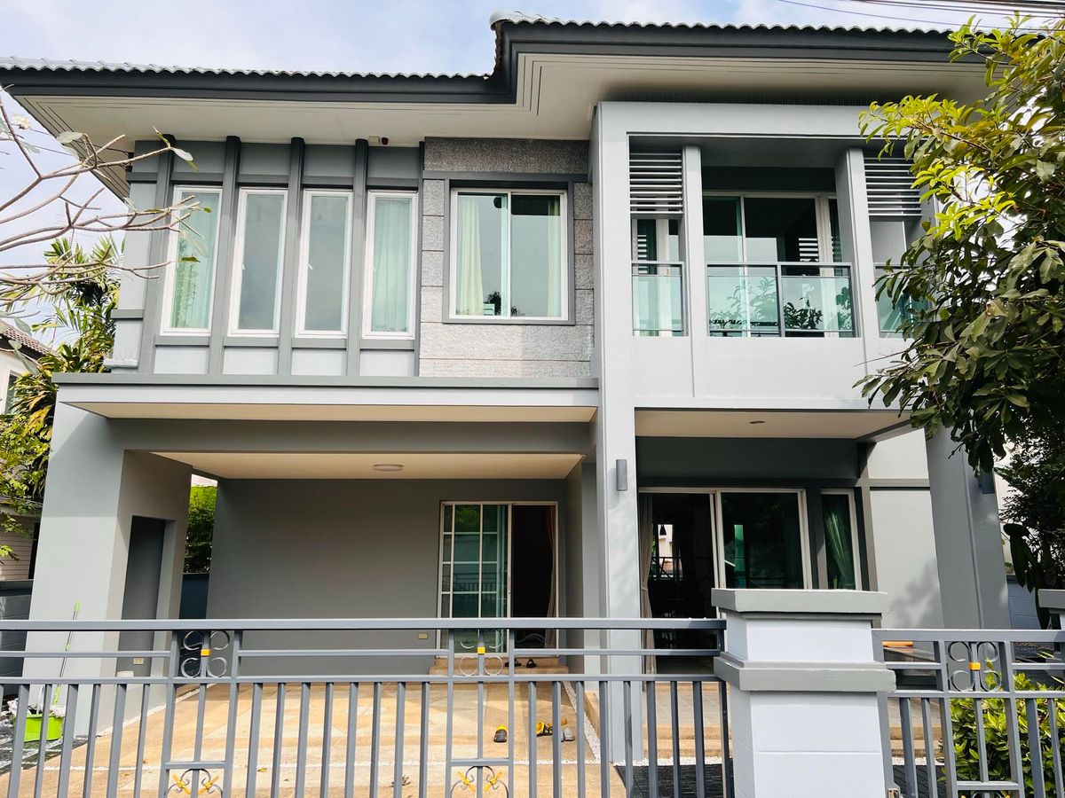 For RentHouseRama5, Ratchapruek, Bangkruai : Rent a luxury house with GLASSHOUSE & Amp; Beautiful garden behind the corner near Rama 5 circulation
