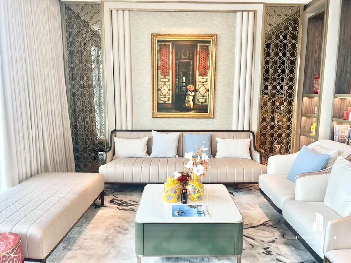 ให้เช่าคอนโดวงเวียนใหญ่ เจริญนคร : ✨Flash Deal ✨The residences at mandarin oriental Bangkok(5Bed9Bath609SQM.) แต่งครบพร้อมอยู่ !! เพียง 2,500,000 บาทต่อเดือน Tel.0981315848 @propmatch