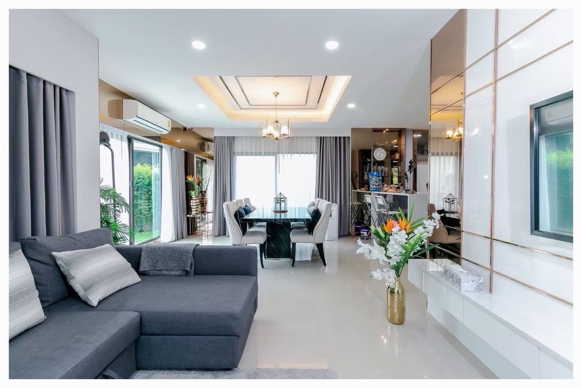 ให้เช่าบ้านบางนา แบริ่ง ลาซาล : 💥ForRent💥4Bed • Centro Bangna KM.7 🏡 Near Mega Bangna‼️ Ready to move in ‼️  Fully Furnished ✨