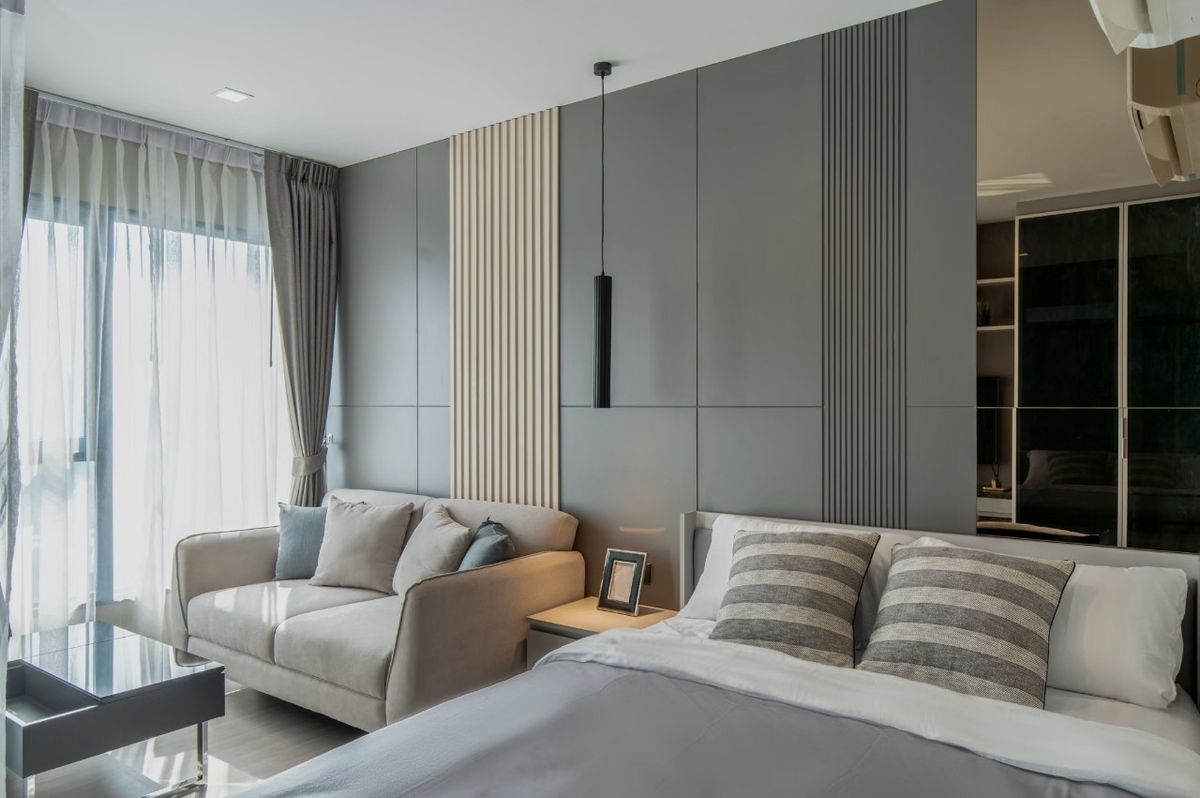 For RentCondoRama9, Petchburi, RCA : Life Asoke - Rama 9, beautiful room, luxurious, comfortable