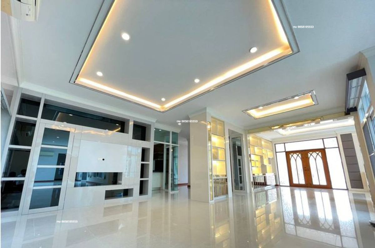 ขายบ้านแจ้งวัฒนะ เมืองทอง : ขายคฤหาสน์หรู แปลงมุม พลูวิลล่า pool villa บ้านหรู Prukpirom พฤกษ์ภิรมย์ ราชพฤกษ์-รัตนาธิเบศร์ แปลงมุม 