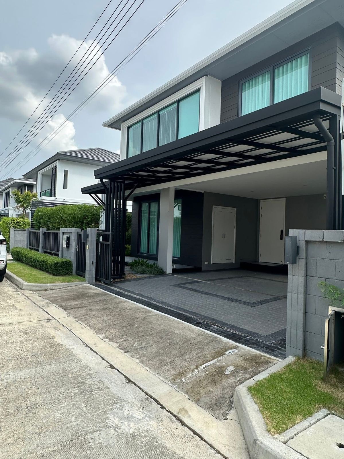 For SaleHouseRama5, Ratchapruek, Bangkruai : Single house decorated, luxurious, home never at a good price