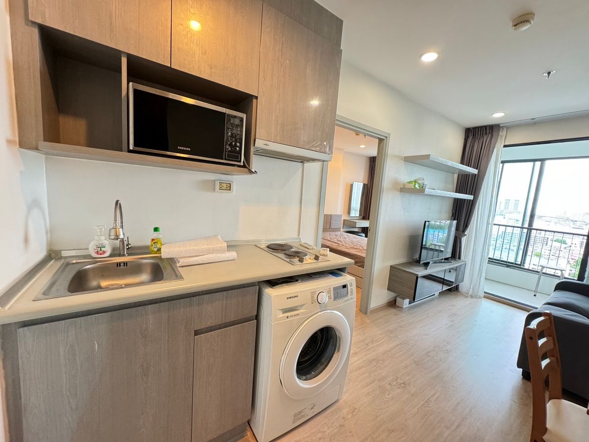 For RentCondoThaphra, Talat Phlu, Wutthakat : Free for rent Ideo Sathorn Thapra. Beautiful room.