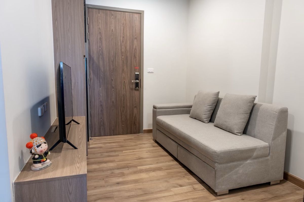 For RentCondoBangna, Bearing, Lasalle : For rent 📍Niche Mono Sukhumvit - Bearing 📍 Fully furnished and electric appliances, near BTS Bearing