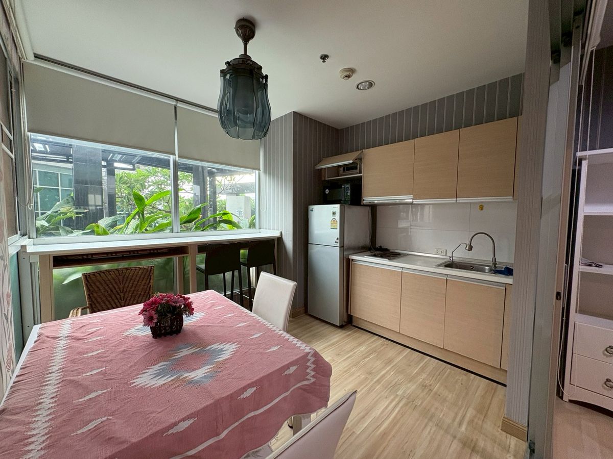 For RentCondoRatchadapisek, Huaikwang, Suttisan : 1 BEDROOM GARDEN VIEW PEACEFUL SPACE FOR YOUR RELAXATION