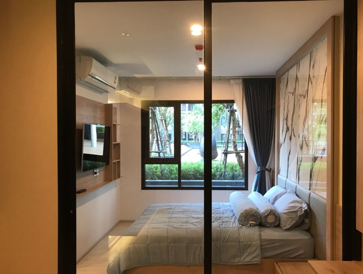 For RentCondoRama9, Petchburi, RCA : Life Asoke ✨ 30 sq.m. Fully Furnished ✨ 📞 Line: @pukkhome (with @)