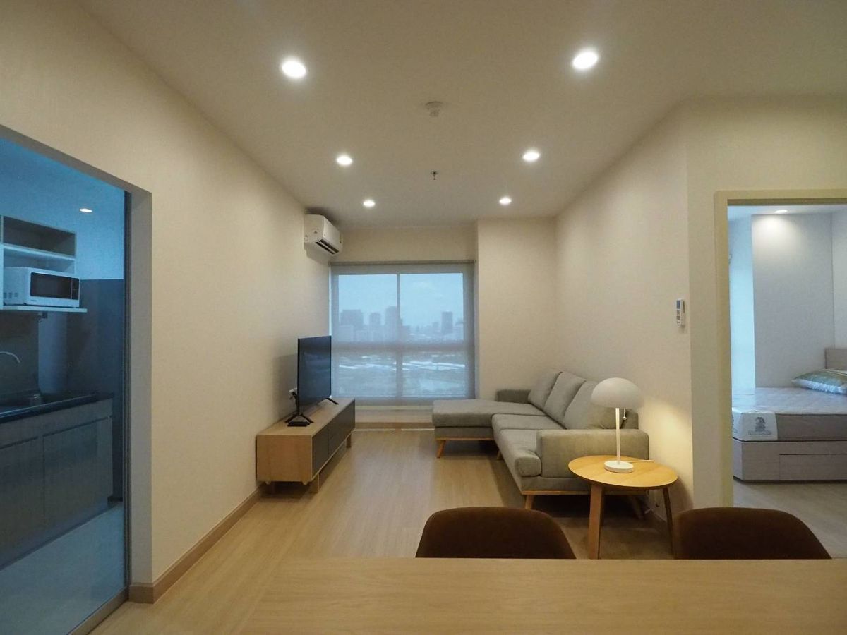 ให้เช่าคอนโดพระราม 9 เพชรบุรีตัดใหม่ RCA : 33,000 BHT/Month Supalai Verada Rama 9, 2 Bedrooms (Corner)