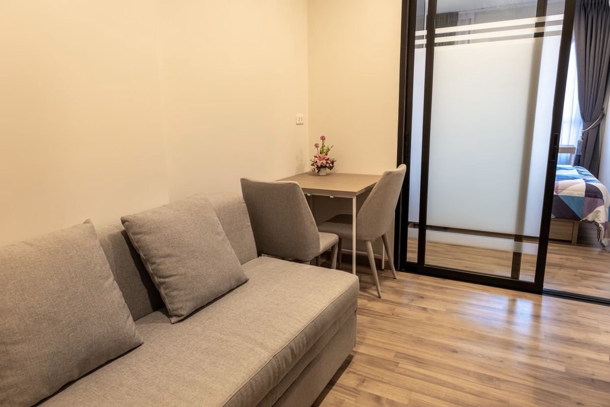 For RentCondoBangna, Bearing, Lasalle : For rent 📍Niche Mono Sukhumvit - Bearing 📍 Fully furnished and electric appliances, near BTS Bearing