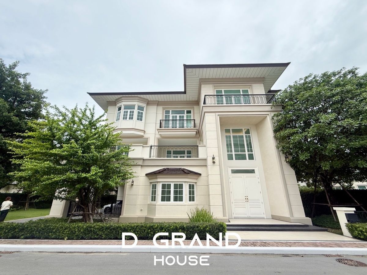 ขายบ้านเลียบทางด่วนรามอินทรา : 🏡 Crystal Solana – บ้านหรูระดับ Super Luxury 3 ชั้น แปลงหัวมุม 207.6 ตร.วา พร้อมแบบ interior