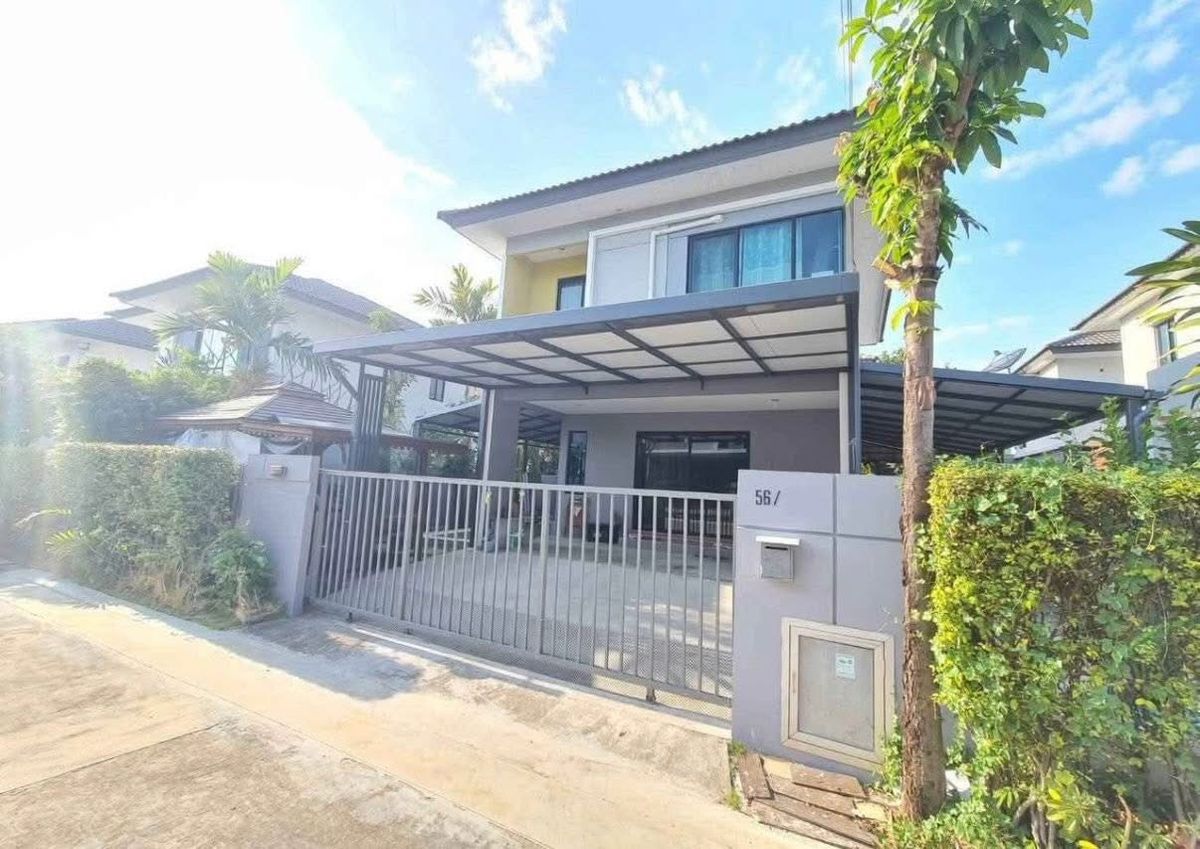 ให้เช่าบ้านสมุทรปราการ สำโรง : ให้เช่าบ้านเดี่ยว หมู่บ้านดีไลท์ บางนา-ศรีนครินทร์ ถ.หนามแดง ใกล้ mega bangna