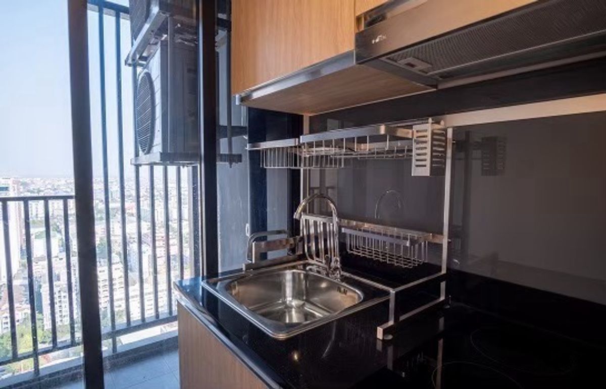 For RentCondoBangna, Bearing, Lasalle : For rent 📍Niche Mono Sukhumvit - Bearing 📍 Fully furnished and electric appliances, near BTS Bearing