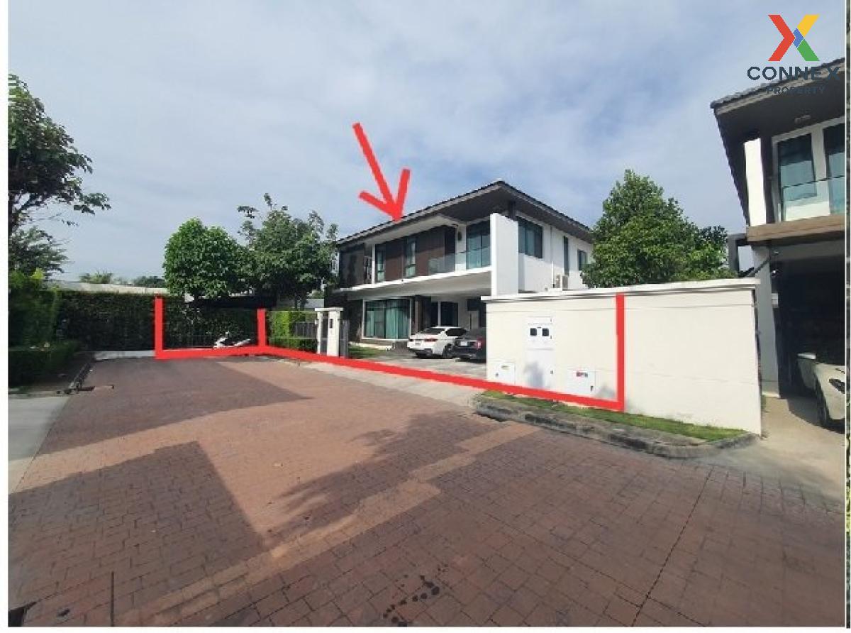 For SaleHouseChaengwatana, Muangthong : For Sale House , Nantawan Chaengwattana - Ratchapruek , corner unit , wide frontage , Bang Tanai , Pak Kret , Nonthaburi , CX-122619