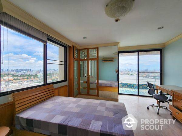 For SaleCondoRattanathibet, Sanambinna : 3-BR Condo at Riverine Place in Suan Yai
