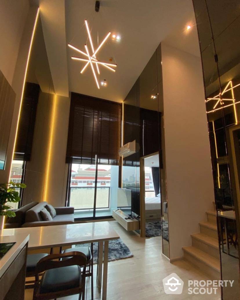 For SaleCondoThaphra, Talat Phlu, Wutthakat : 1-BR Condo at Altitude Unicorn Sathorn-Tha Phra near BTS Talat Phlu