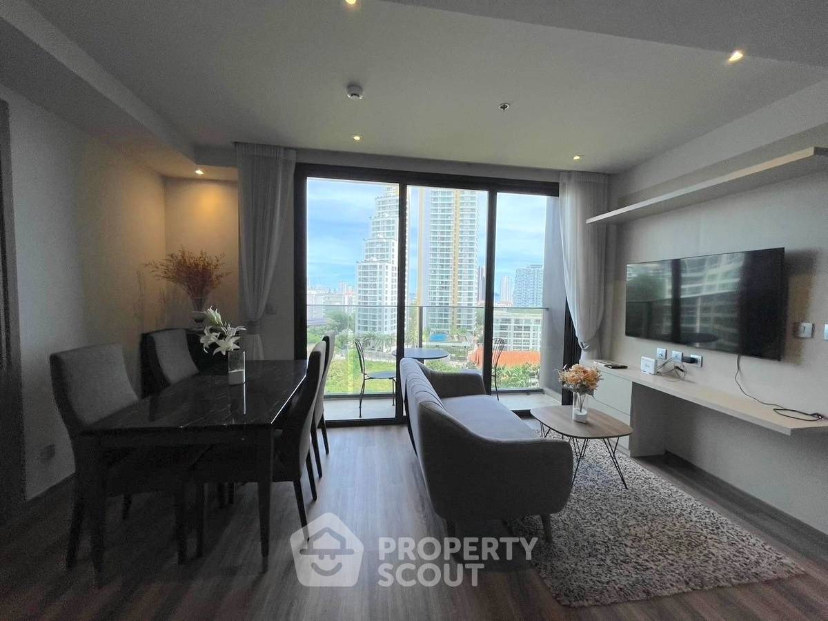 For SaleCondoPattaya, Bangsaen, Chonburi : 2-BR Condo at Andromeda Condominium Pattaya close to Phratamnak