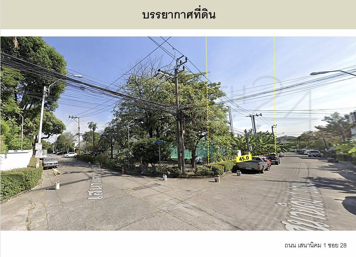 For SaleLandKasetsart, Ratchayothin : Phahonyothin Land for sale 32 (Senanikhom 1), area 2 rai 土地出售， Phahon Yothin 32 (Senanikhom 1) ， 2 RAI 區
