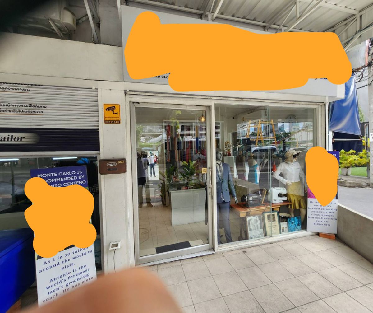 ให้เช่าร้านค้า/ตลาดนัดราชเทวี พญาไท : พื้นที่ด้านหน้าและในร้านให้เช่าชั้นล่าง เหมาะสำหรับทำ ร้านทำผม โลจิสติกส์ ร้านนวด ร้านตัดผม บริษัททัวร์
