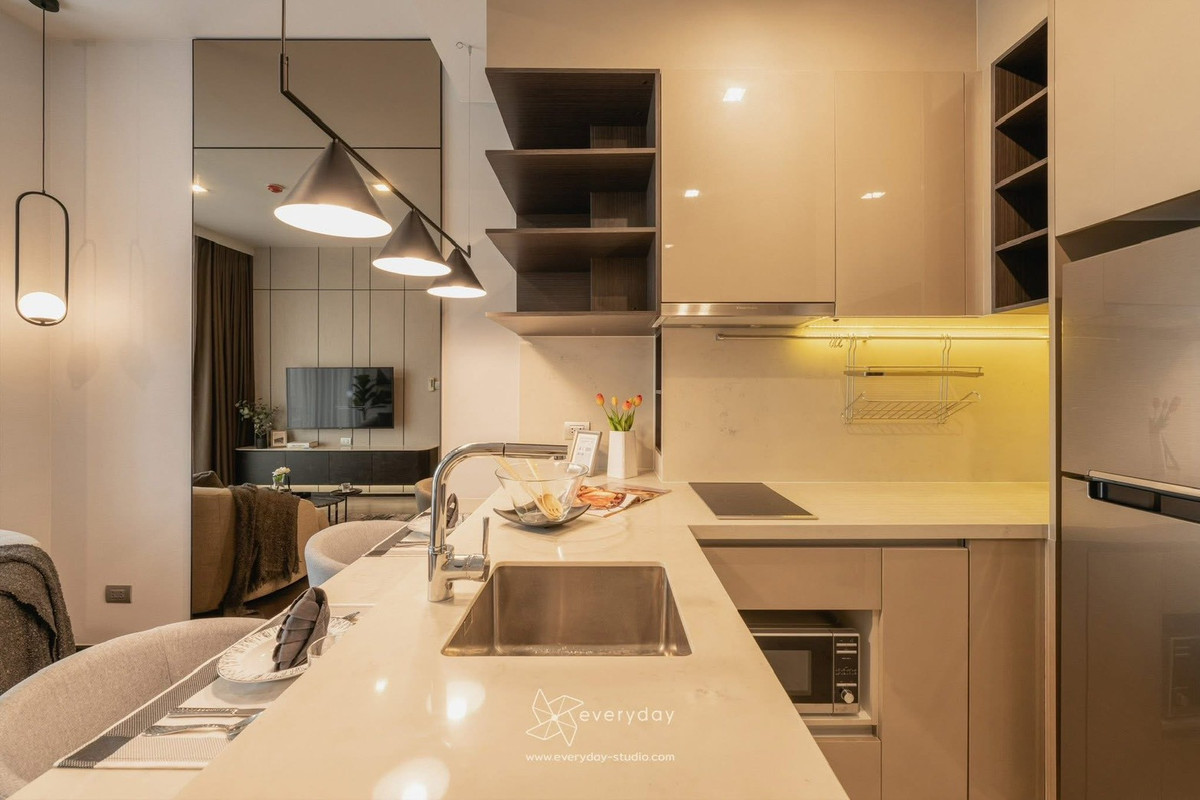 For RentCondoSukhumvit, Asoke, Thonglor : ✨ GT16053 | Condo Laviq Sukhumvit 57, convenient travel, near BTS, shuttle available, beautifully decorated room! Fully furnished! Ready to move in!