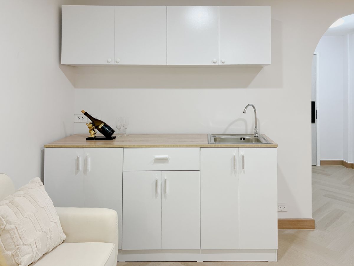 For SaleCondoLadprao101, Happy Land, The Mall Bang Kapi : Do not buy now, regret bad !!!! This price does not come often. Ladprao Condo Low Rise 32 sqm. The room barrier is ready.