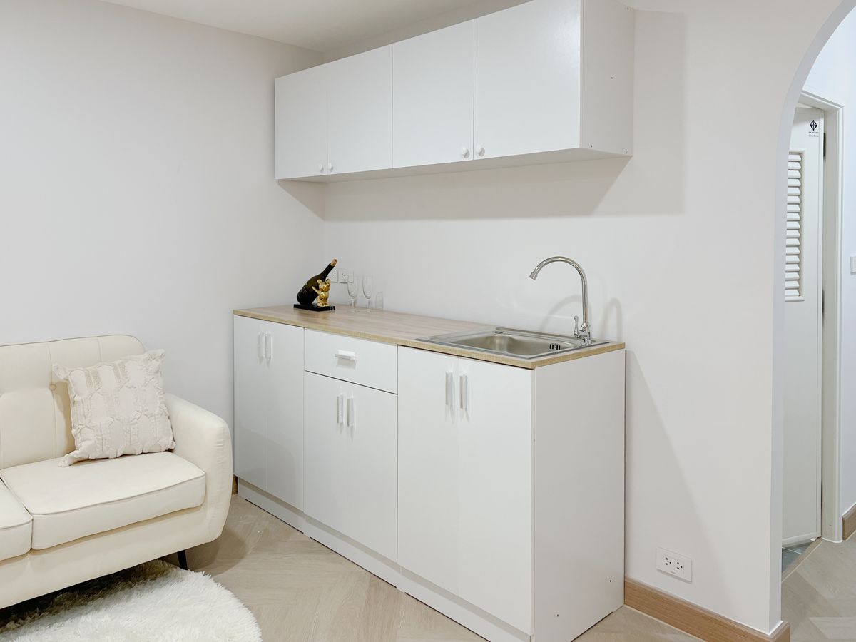 For SaleCondoLadprao101, Happy Land, The Mall Bang Kapi : Do not buy now, regret bad !!!! This price does not come often. Ladprao Condo Low Rise 32 sqm. The room barrier is ready.