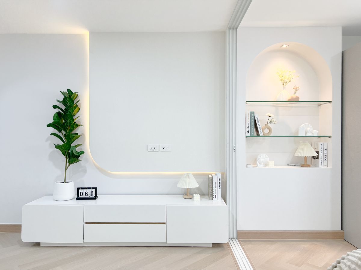 For SaleCondoLadprao101, Happy Land, The Mall Bang Kapi : Do not buy now, regret bad !!!! This price does not come often. Ladprao Condo Low Rise 32 sqm. The room barrier is ready.