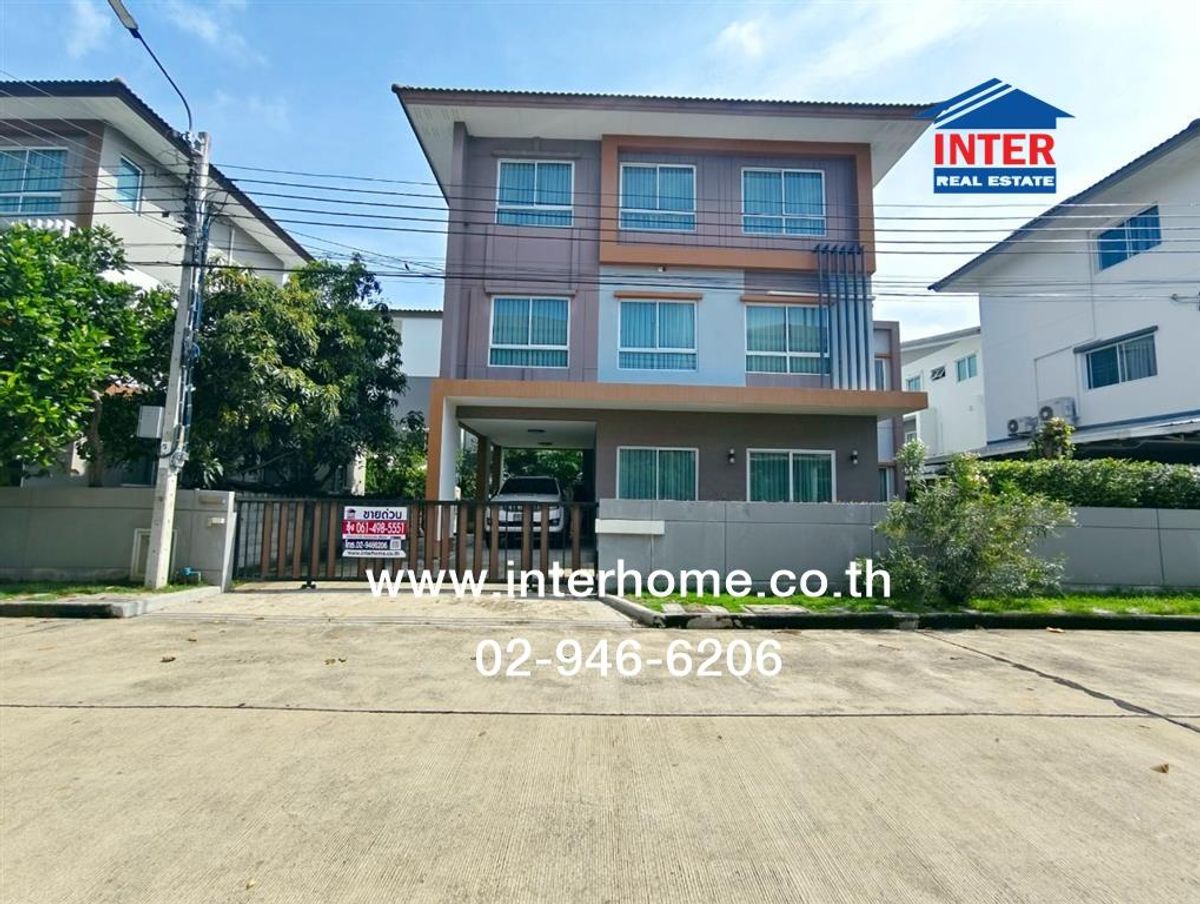 For SaleHouseRama 2, Bang Khun Thian : 39.1 square meter detached house, CASA Village, Rama 2, Kanchanaphisek Road Bang Khun Thian-Phuttha Bucha Road Bang Khun Thian District Bangkok