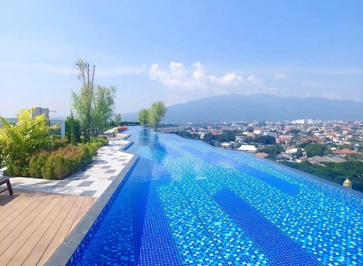 For SaleCondoChiang Mai : 🏙️ Luxury condo for sale, The Astra Sky River 
 #In the heart of the elephant area Near Night Bazaar, a 5 -star hotel. Very convenient to travel.