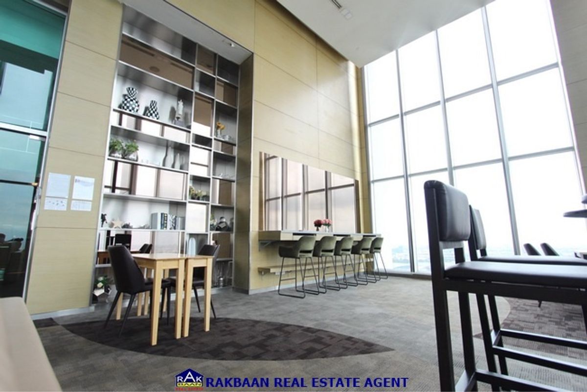 For SaleCondoSapankwai,Jatujak : Condo for sale, Rythum, Phahon-Ari Rhythm, PHAL-ARI, Floor 12A 35.68 sq.m., 1 bedroom, 1 bathroom, full room in front of a beautiful garden.