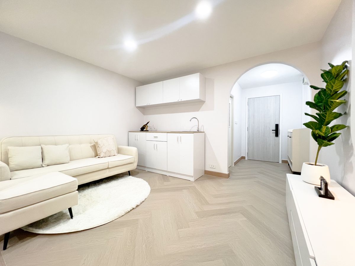 For SaleCondoLadprao101, Happy Land, The Mall Bang Kapi : Do not buy now, regret bad !!!! This price does not come often. Ladprao Condo Low Rise 32 sqm. The room barrier is ready.