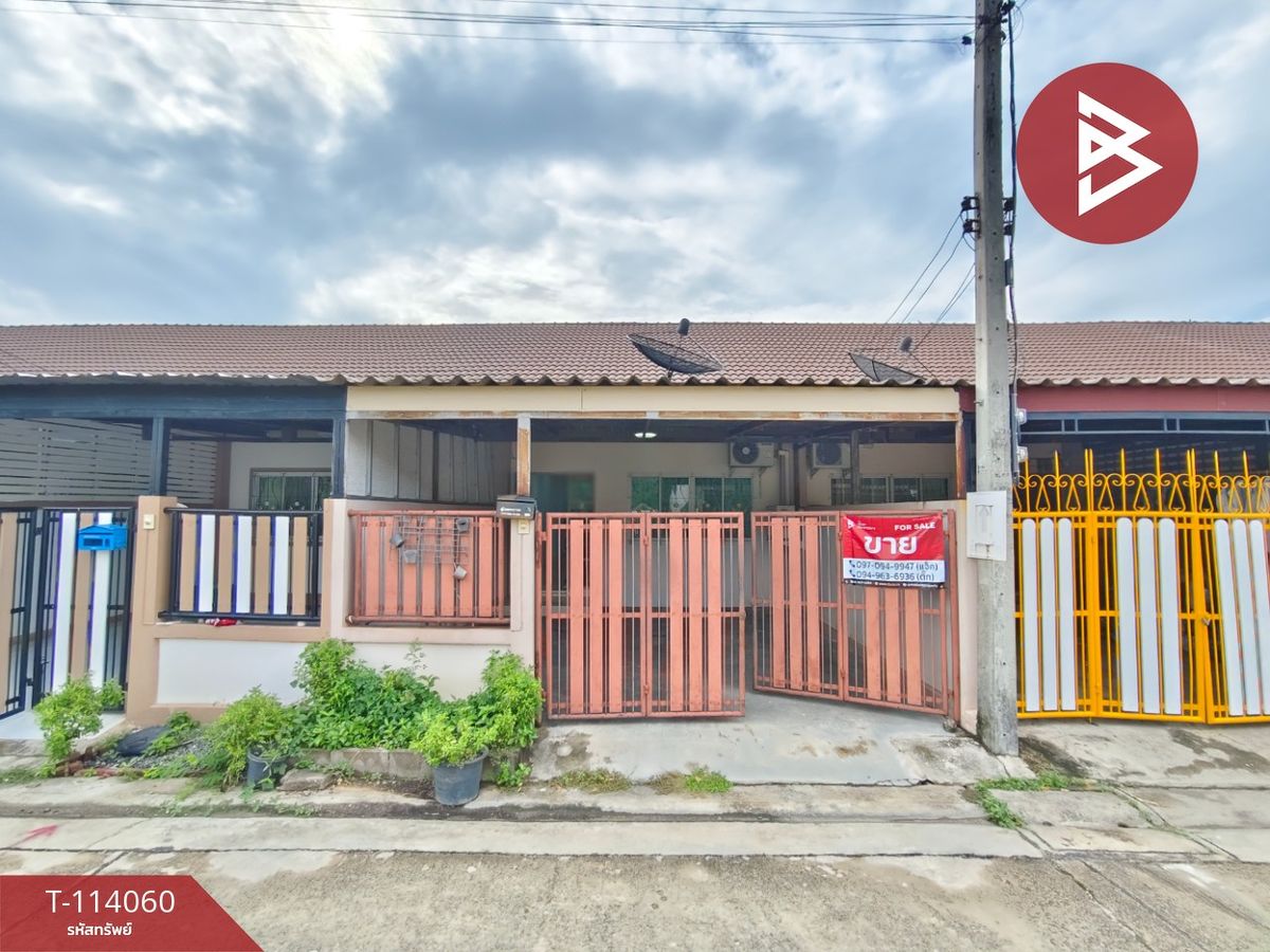 For SaleTownhomeRatchaburi : Townhouse for sale Thong Thara Village, Ban Pong, Ratchaburi