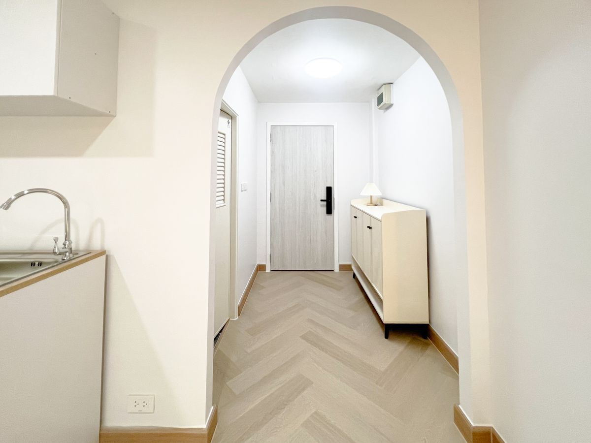 For SaleCondoLadprao101, Happy Land, The Mall Bang Kapi : Do not buy now, regret bad !!!! This price does not come often. Ladprao Condo Low Rise 32 sqm. The room barrier is ready.