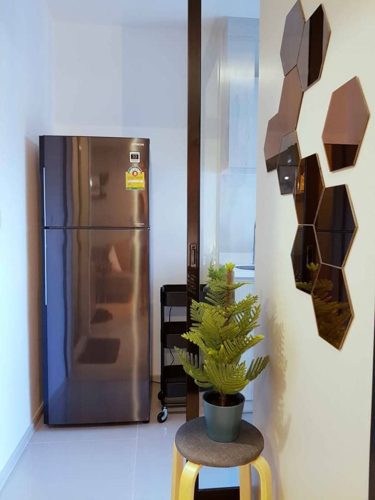 For RentCondoRama9, Petchburi, RCA : For rent ✨ Life Asoke ✨ Fully furnished and equipped with electrical appliances, near MRT