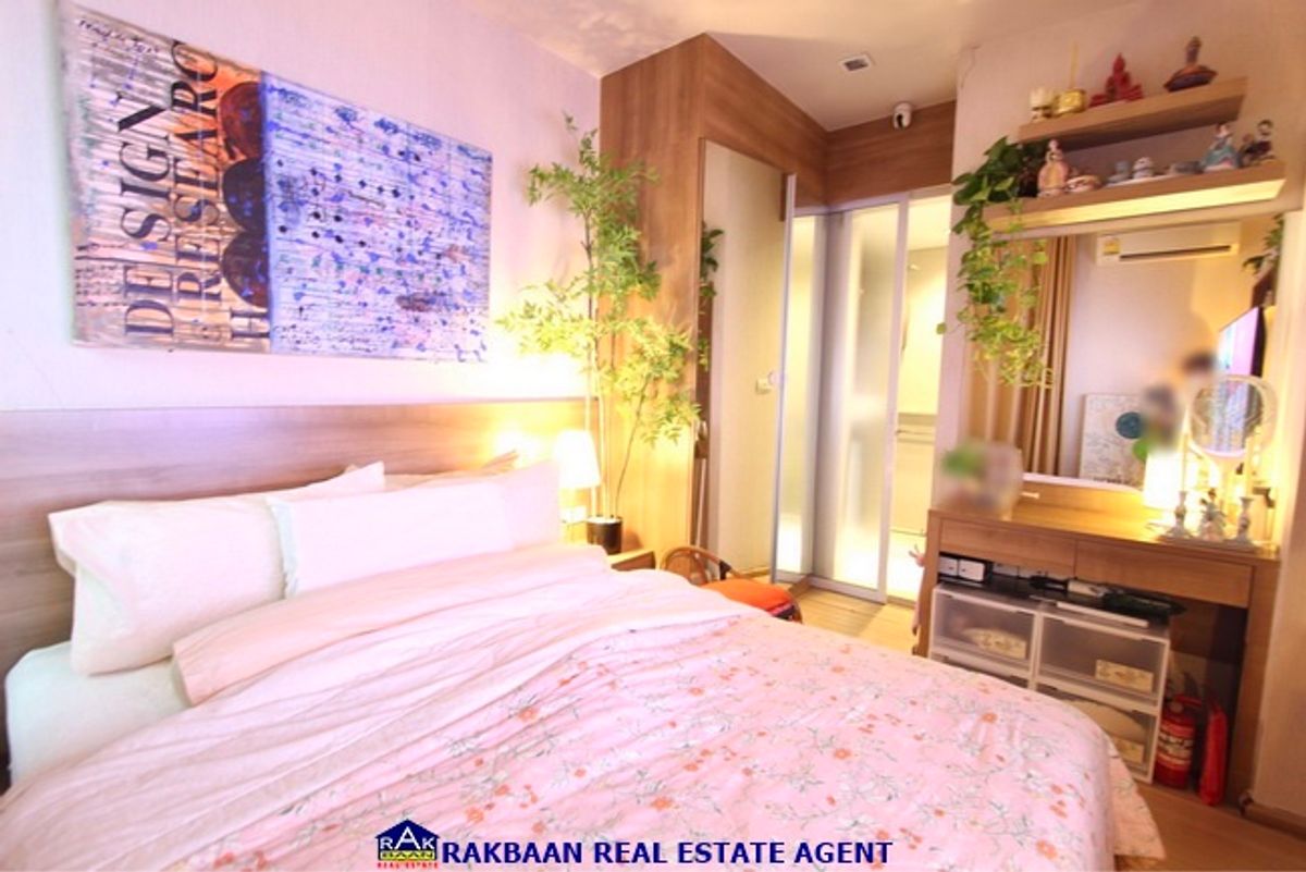 For SaleCondoSapankwai,Jatujak : Condo for sale, Rythum, Phahon-Ari Rhythm, PHAL-ARI, Floor 12A 35.68 sq.m., 1 bedroom, 1 bathroom, full room in front of a beautiful garden.