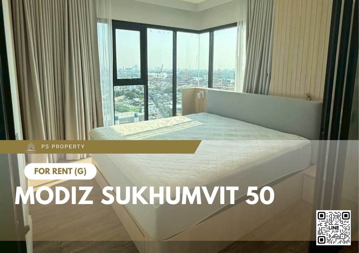 ให้เช่าคอนโดอ่อนนุช อุดมสุข : ให้เช่า 📍 MODIZ Sukhumvit 50 📍 ใกล้ BTS อ่อนนุช เฟอร์นิเจอร์ และ เครื่องใช้ไฟฟ้าครบ 