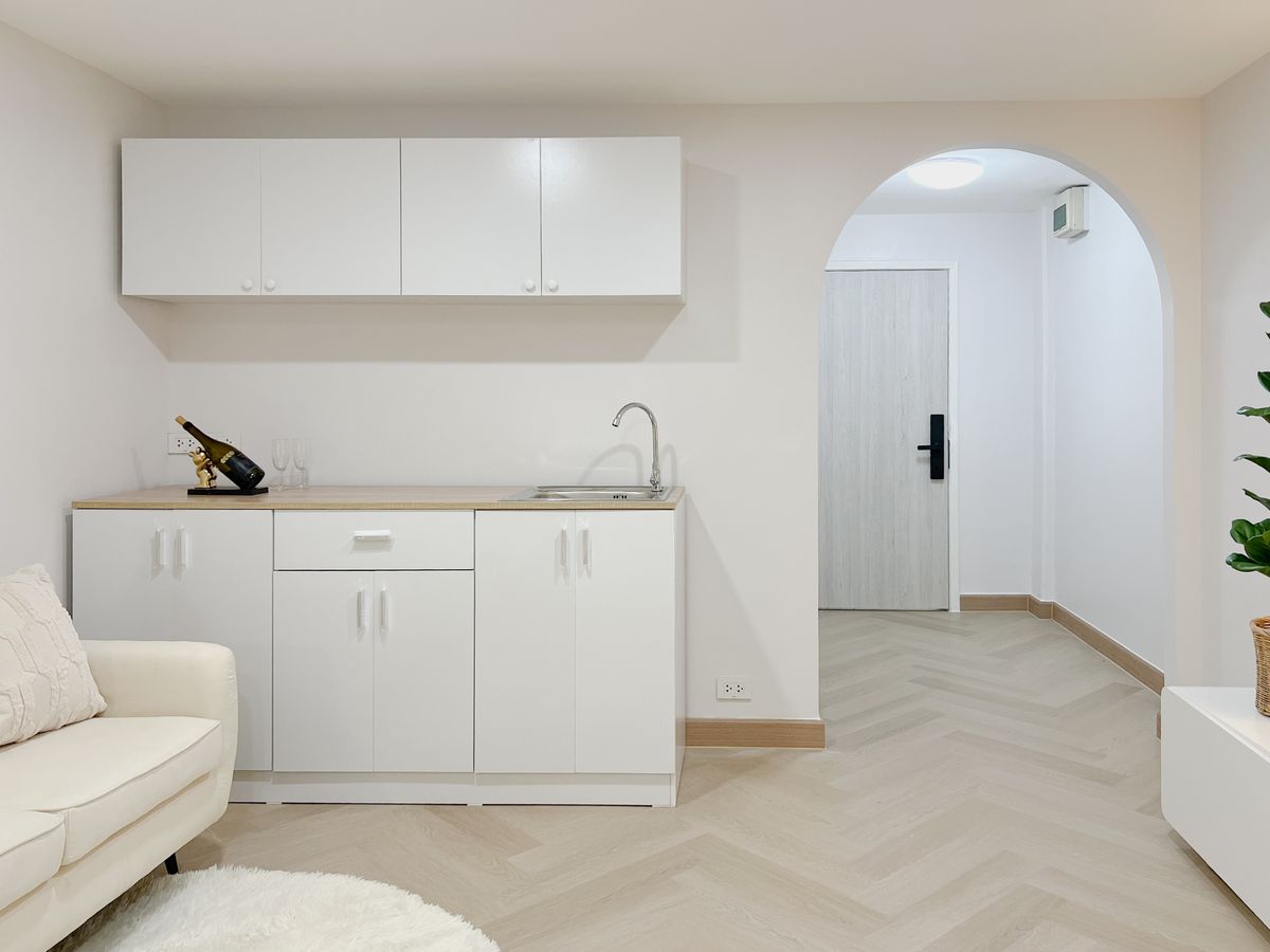 For SaleCondoLadprao101, Happy Land, The Mall Bang Kapi : Do not buy now, regret bad !!!! This price does not come often. Ladprao Condo Low Rise 32 sqm. The room barrier is ready.