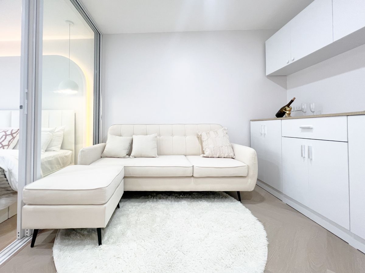 For SaleCondoLadprao101, Happy Land, The Mall Bang Kapi : Do not buy now, regret bad !!!! This price does not come often. Ladprao Condo Low Rise 32 sqm. The room barrier is ready.