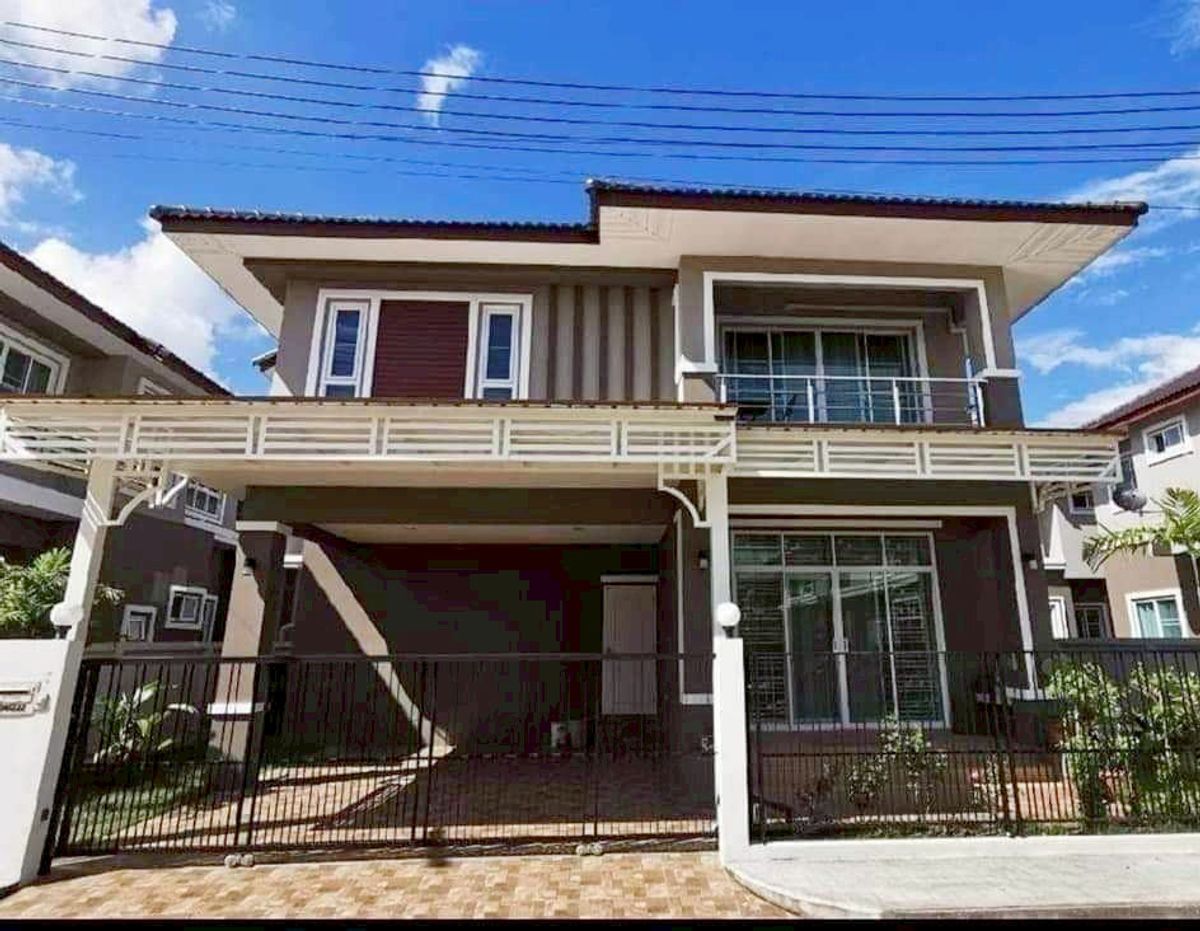 ให้เช่าบ้านเชียงใหม่ : บ้านในโครงการ ให้เช่าเดือนละ 25,000 บาท เดินทาง 10 นาทีถึงรร.ยุวทูตศึกษาพัฒนา No.13H173