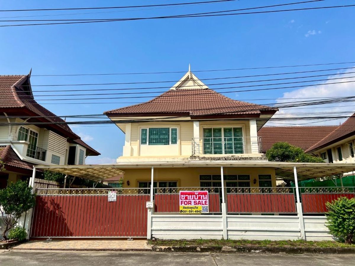 ขายบ้านสมุทรปราการ สำโรง : [ For Sale ] ขายบ้านเดี่ยว 4 ห้องนอน ถูกสุดในโครงการ อารีนา การ์เดนท์ บางนา-สุวรรณภูมิ ( Arena Garden Bangna-Suvarnabhumi ) ในซอยวัดหลวงพ่อโต บางนา กม. 12.5 ตกแต่งครบ